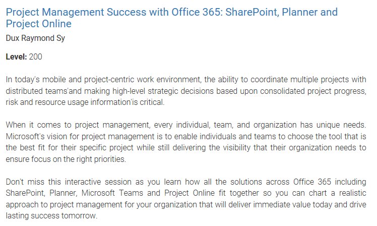 meetdux's tweet photo. Looking forward to speak at #SPC18! Can't believe it's been almost 10 years since I first spoke at #SharePoint Conf #spc09 - see ya there!https://t.co/axagKQBoPl  @SPConf @sharepoint @Office365 @MicrosoftTeams @project https://t.co/j33M77f5f0