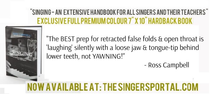 SingingHandbook's tweet image. The BEST prep for retracted false folds &amp;amp; open throat is 'laughing' silently with a loose jaw &amp;amp; tongue-tip behind lower teeth, not YAWNING!
#SingingLesson #SingingProblems
Taken from @SingingHandbook by @rosscampbelluk of @RoyalAcadMusic. Book available at buff.ly/2EaXOSD