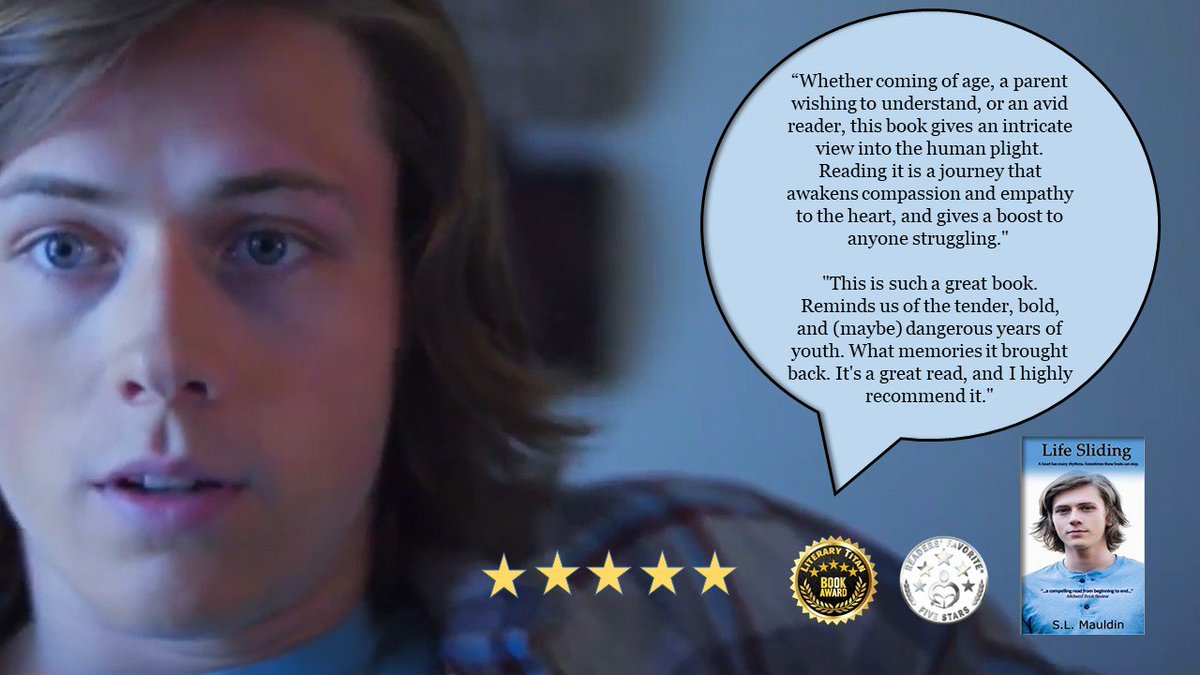 AmazngEbooks's tweet image. '"Life Sliding by S.L. Mauldin is a touching novel, thought provoking and full of compassion and hope."' A Literary Titan Award Winner - Gold March 2018   #yabooks  smarturl.it/SLItn