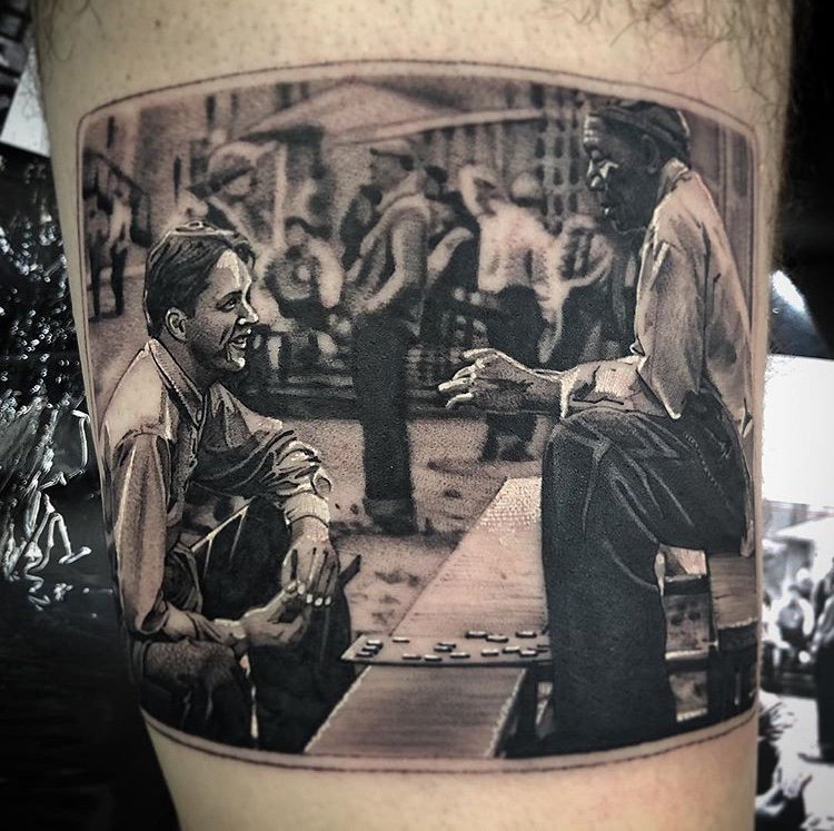 Tattoodotcom Epic Job On This Shawshank Redemption Piece By Marioart Tattoo Tattoodotcom Epic Job On This Shawshank Redemption Piece By Marioart Tattoo