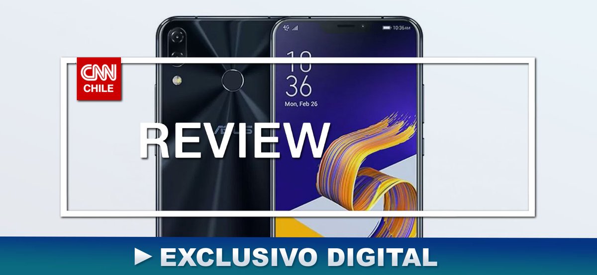 CNNChile's tweet photo. [VIDEO] #ReviewCNN: La inteligencia artificial de la gama Zenfone 5 de Asus https://t.co/KxwWoHOFZG #CNNChile https://t.co/slJJDpbklK