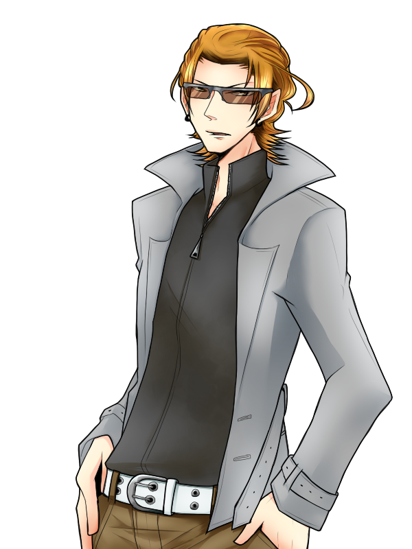 しなき グラサン無しバージョン 影が薄い特徴引いてるために グラサンでキャラ立てしてるっていう設定がある