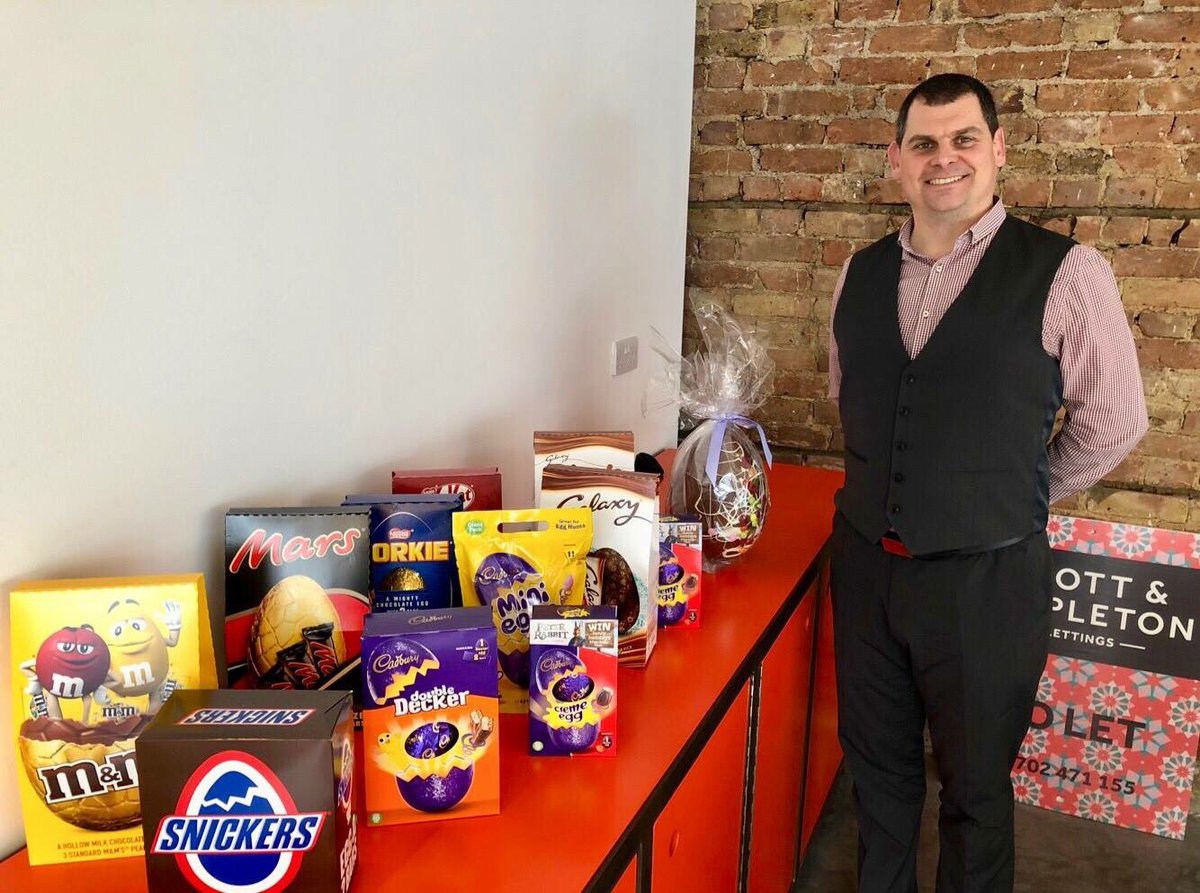 With an Office Manager like ours, who needs the Easter Bunny🐰🐣🍫

Not such a bad egg after all, eh Rob? 😉