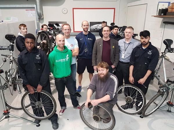 A unique and innovative cycle maintenance project managed by <a href="/Cycle_Derby/">Cycle Derby</a>, and delivered by Bike Back Derby was launched at Derby College.

135 Motor Vehicle students will be taught the skills and knowledge to maintain and build a bike.

Read in full ➡️ socsi.in/bNOEd