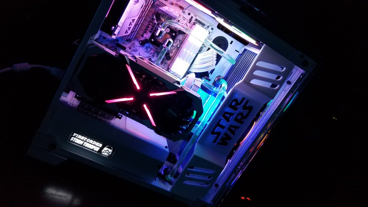 Fabio_Moma's tweet image. 静止画のほうが見やすいよね☺️
#Corsair #cablemod #modpc #starwars