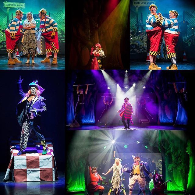 SteveAllanEvent's tweet photo. Some of the production shots from this years UK Tour “Alice In Wonderland” #theatre #lightingdesign #chamsys #claypaky #dtslighting #eventprofs https://t.co/7TErXPYVji