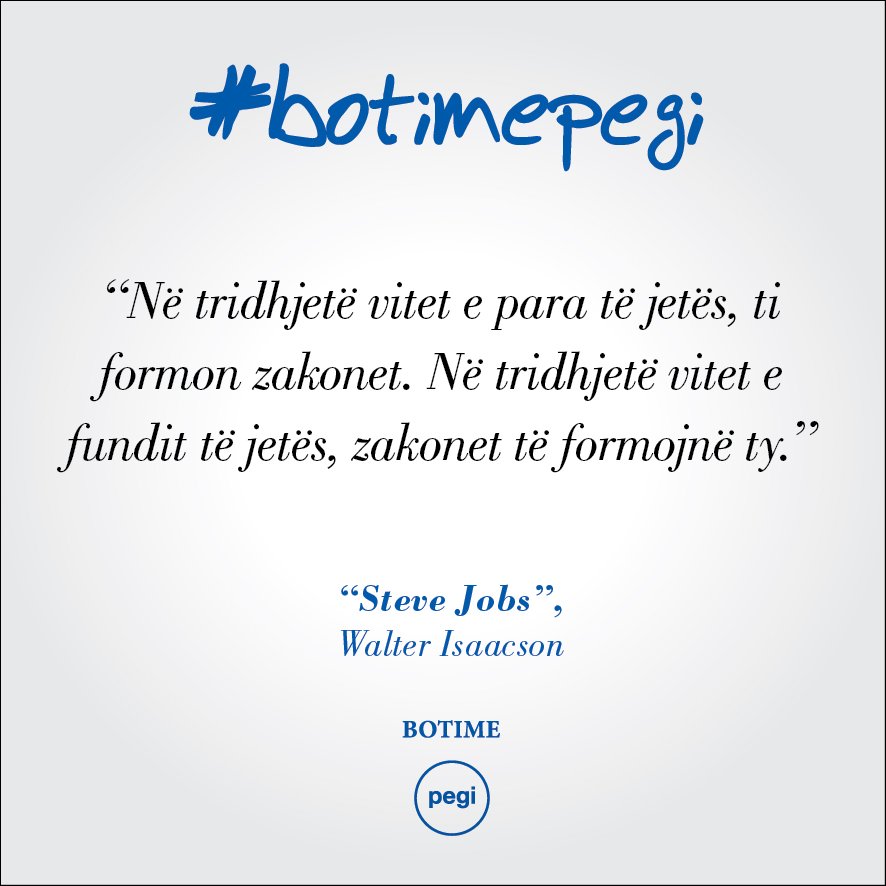 BotimePegi's tweet photo. #BotimePegi #MotivationalMonday #quoteoftheday #SteveJobs https://t.co/9r13rO9LoI