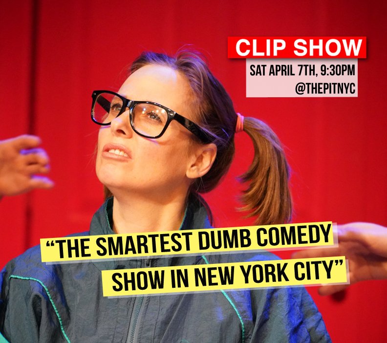 NEW SHOW -- APRIL 7 -- 9:30 PM! 
Click here for DISCOUNT tickets: bit.ly/2GvEMEg 

#NYCComedy #sketchcomedy #comedynewyork