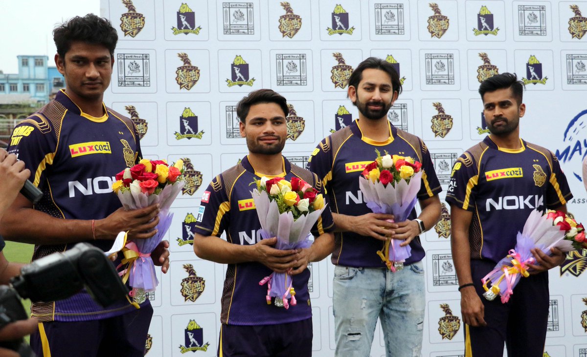 KKRiders's tweet photo. Our #Knights were treated to a good show in the inaugural Mayor's Cup final, where Nava Nalanda beat DPS by 74 runs to be crowned Champions. 🙌

#KKRHaiTaiyaar https://t.co/uA4HDrmEl2