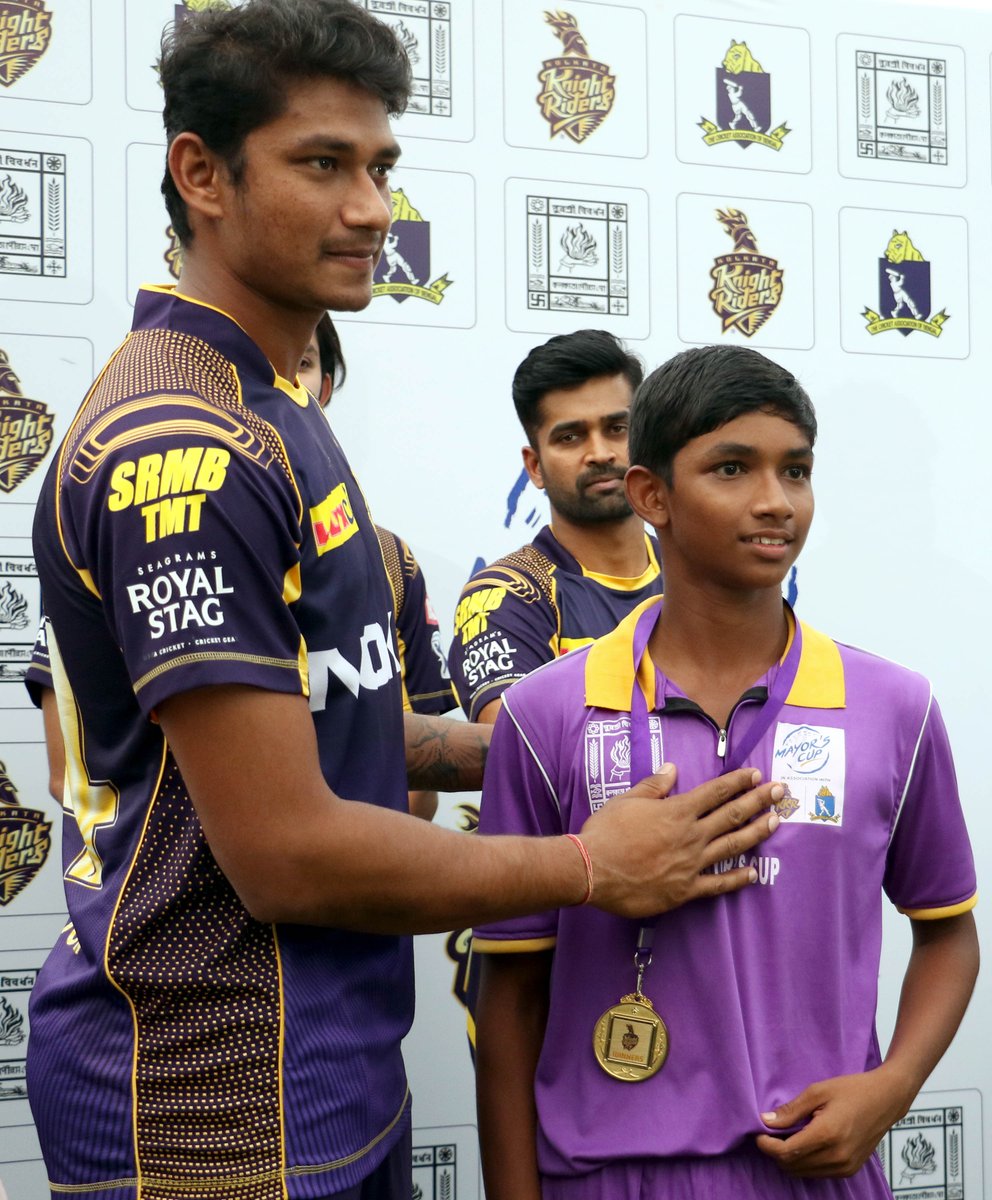 KKRiders's tweet photo. Our #Knights were treated to a good show in the inaugural Mayor's Cup final, where Nava Nalanda beat DPS by 74 runs to be crowned Champions. 🙌

#KKRHaiTaiyaar https://t.co/uA4HDrmEl2