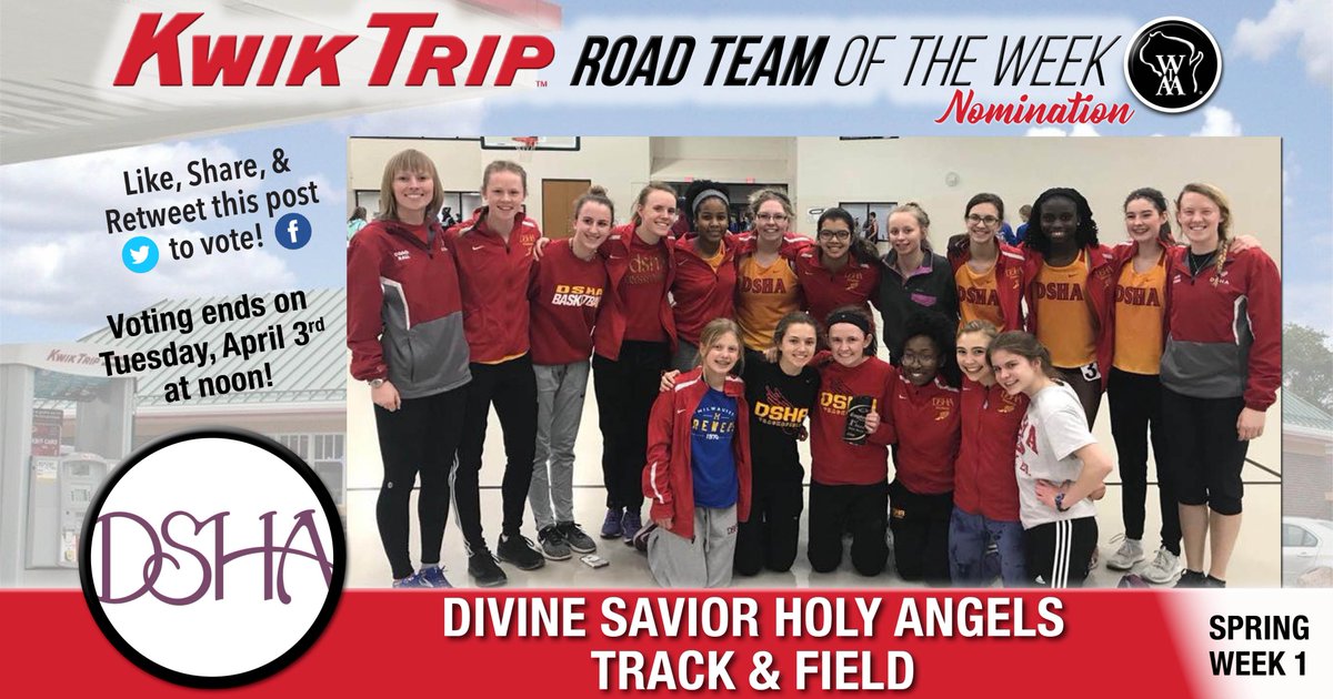 wiaawi's tweet image. Like &amp;amp; retweet to vote for the DSHA Track &amp;amp; Field team for #KTRoadTeam of the Week! (Voting ends Tuesday at noon!) 🍕🍌🍔⛽️🎉

The Dashers came out on top at the Eagle Invite with 84 points. Three school records were shattered, heaps of PRs, and lots of fun was had! #wiaatrack
