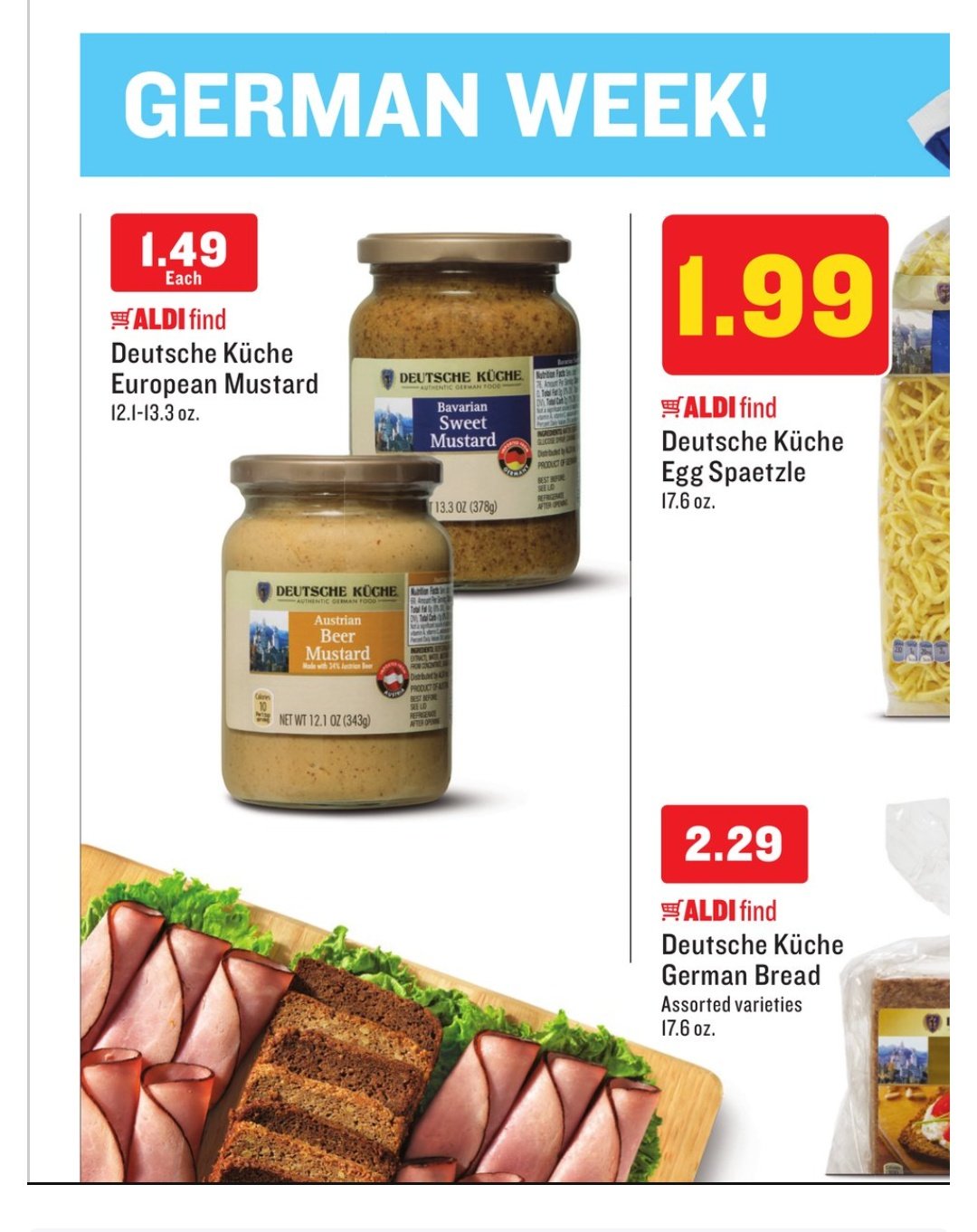 Wedge VOTE!™ on Twitter "It's German Week at Aldi. So many German foods, I wish the Wedge had