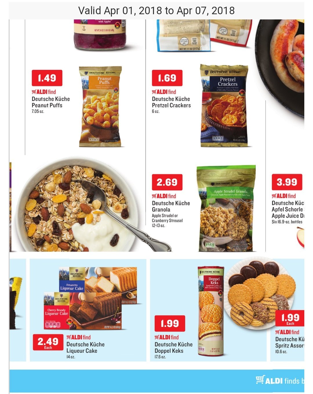 Wedge vote on twitter it s german week at aldi so many german