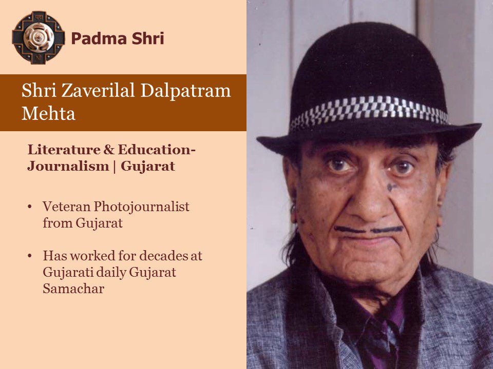 Heartily Congratulating the eminent and notable people of #Gujarat for receiving Padma Shri for their service to the nation and its people. #PeoplesPadma