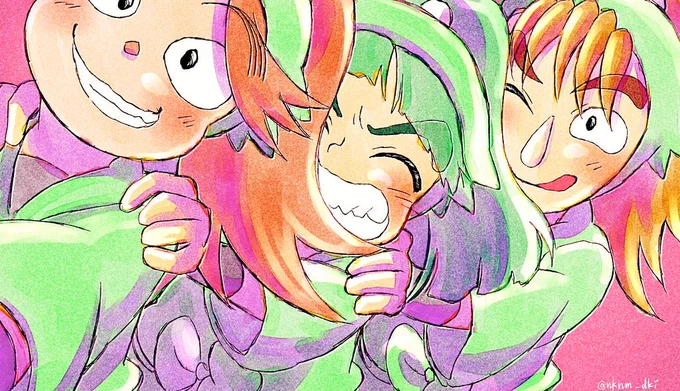 新EDの一年は組のマネをする三年ろ組。

#nin_draw 