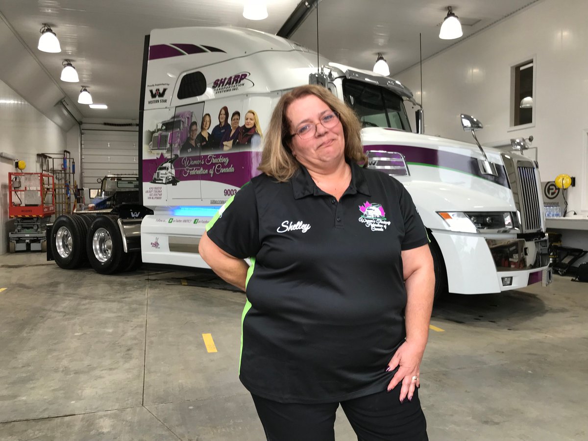 Shelley Uvanile-Hesch, a driver with #Sharp Transportation, will carry an important message on behalf of <a href="/wtfc7/">WTFC</a> with her new <a href="/WstrnStarTrucks/">WstrnStarTrucks</a> 5700XE. buff.ly/2Je5anO
