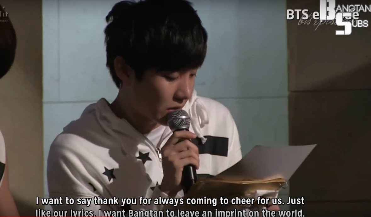 me_maria65's tweet photo. BTS Letters to ARMY.  🍁🍁🍁
What JHope said here have already begun.  "To see Bangtan to leave an imprint in the world".  🌍🌎🌏

@BTS_twt  @BigHitEnt 
#THOSFansBTS2M
#BTSGlitchParty 
#BTSCOMEBACK https://t.co/sDO1UfrOix