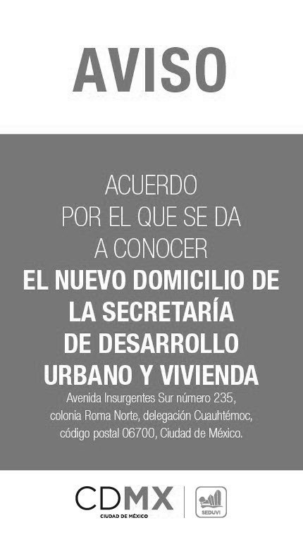 MetropolisCDMX's tweet image. Recuerda que tenemos nuevo domicilio. Estamos ubicados en: Avenida Insurgentes Sur 235, colonia Roma Norte, en la Delegación Cuauhtémoc. Nuestro horario de atención es, de lunes a viernes, de 8:30 a 13:30 horas.