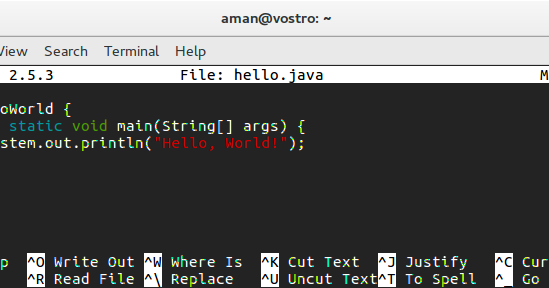 TechInfected's tweet image. How to compile and run Java program in Linux / Ubuntu Terminal buff.ly/2GKIe13