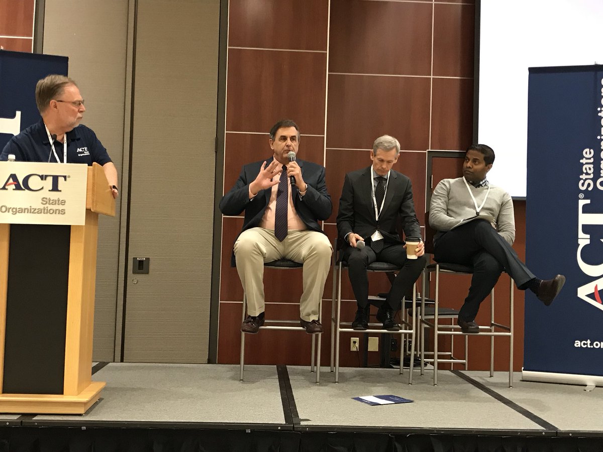Savanah_Schott's tweet photo. Kicking off the Kansas #ACTStateOrg Conference with a panel discussing “Connections for Success.” @ACT https://t.co/pm8RIR5xps