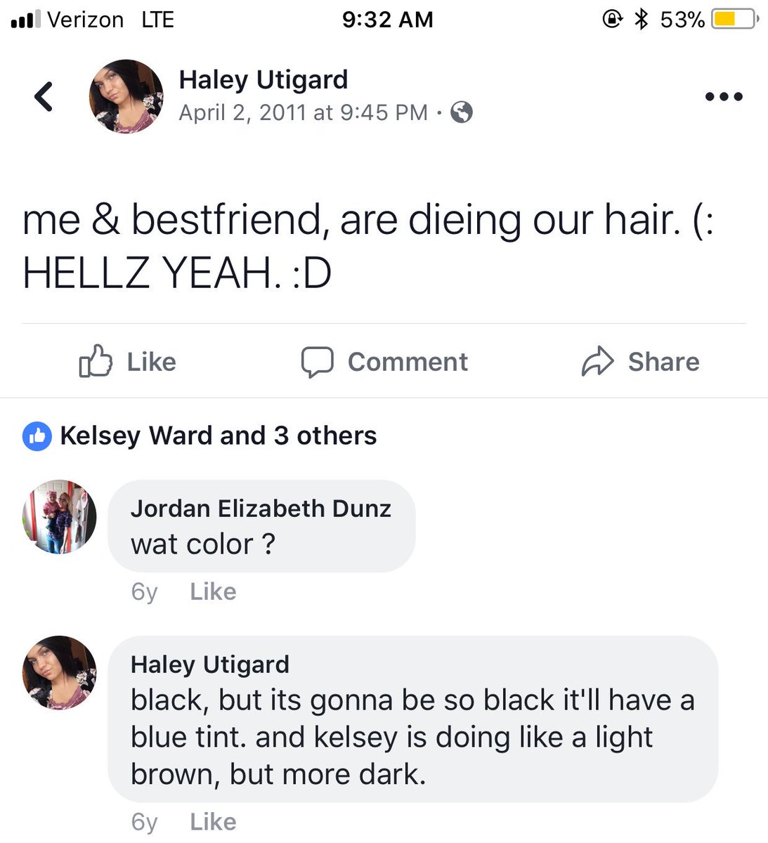 trippHAYY's tweet image. This day 6 years ago I went from natural blonde to black lmao &amp;amp; as we see I never came back. #HellzYeah 😂