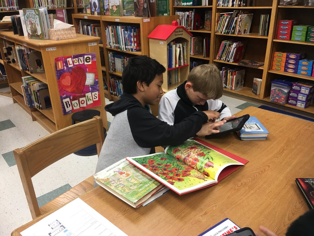 nellarner's tweet photo. Poetry Snaps in the Mullendore Elementary Library this morning.@MullendoreElem @canny72 https://t.co/NBBLMO26ix