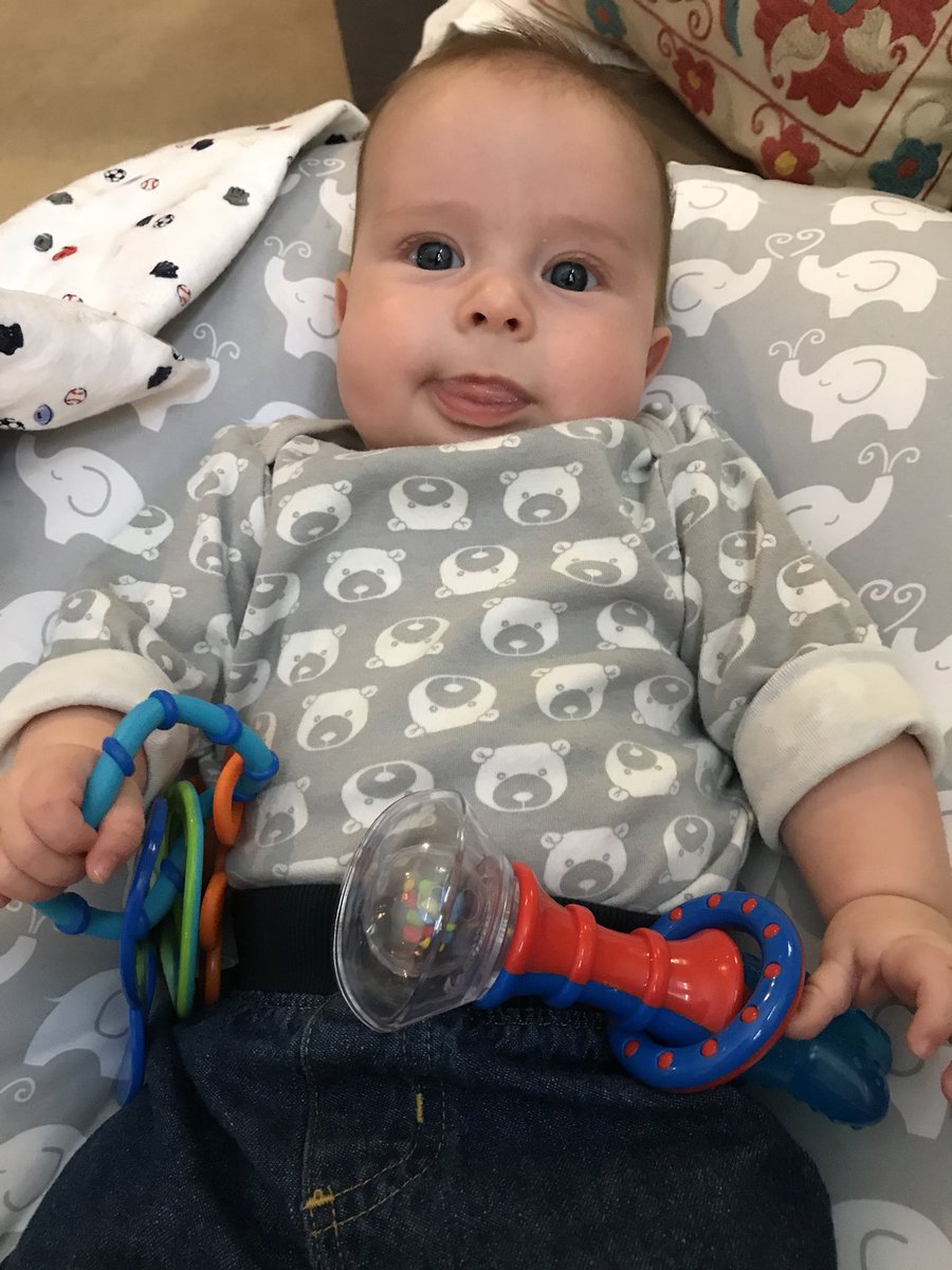 MrsDavidsonOTE's tweet photo. Henry says “Mom, was all this snow a bad April Fool’s joke?” #whereisspring https://t.co/6qu0nKoAzI
