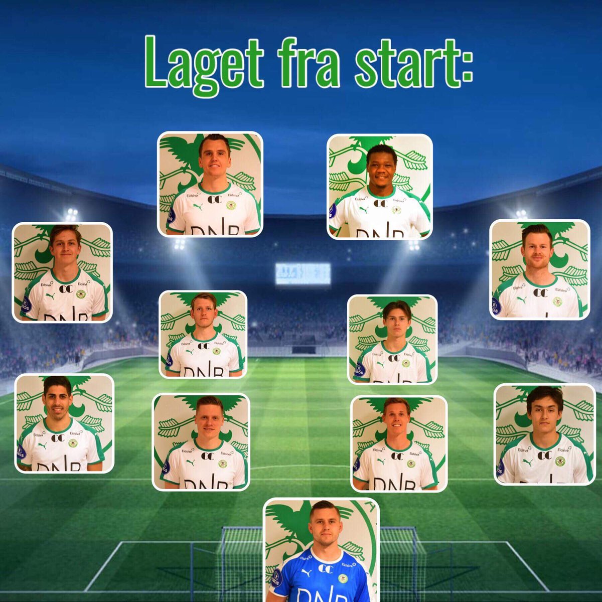 HamKamFotball's tweet photo. En time til kampstart på Jessheim! Vi stiller med følgende lag: https://t.co/yygCq80cjk