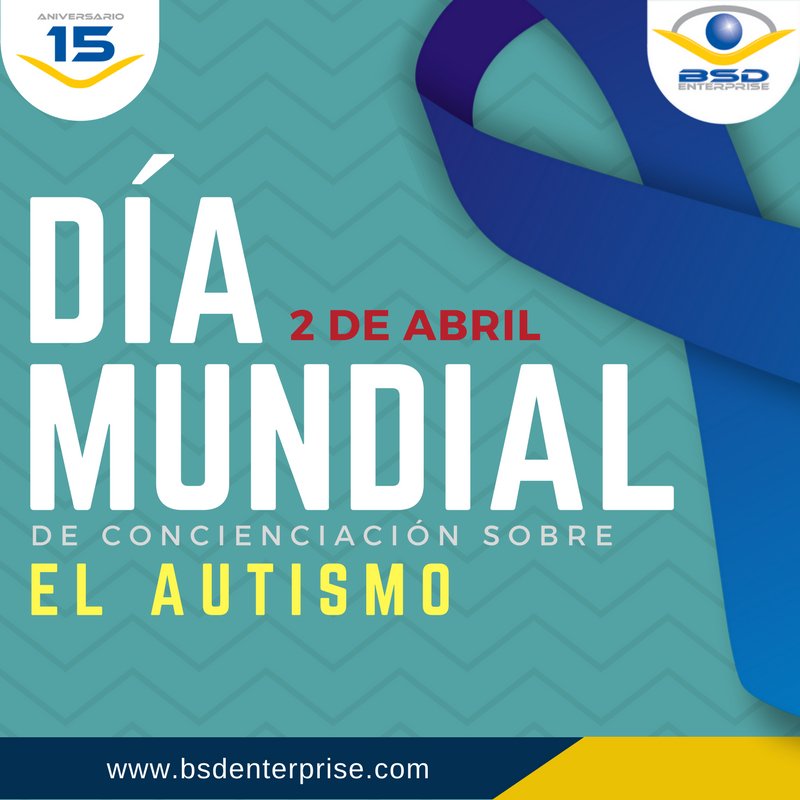 BSD_Enterprise's tweet photo. #DiaMundialAutismo #FelizLunes #BSDEnterprise a la orden 😀 https://t.co/oSM5Xp5axE