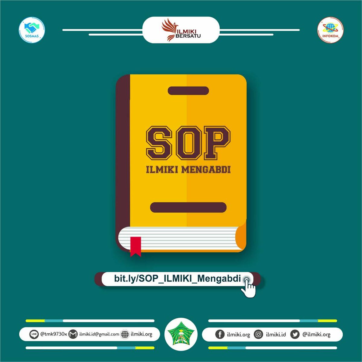 [ SOP ILMIKI MENGABDI ]
.
.
Assalamualaikum Wr. Wb.
.
.
Hallo mahasiswa ilmu keperawatan di seluruh indonesia 😉😉
.
.
Pasti kalian tahu bahwa salah satu peran mahasiswa dalam Tri Dharma Perguruan Tinggi adalah adalah pengabdian masyarakat.
.
#ILMIKIMengabdi
#DitjenSosmas