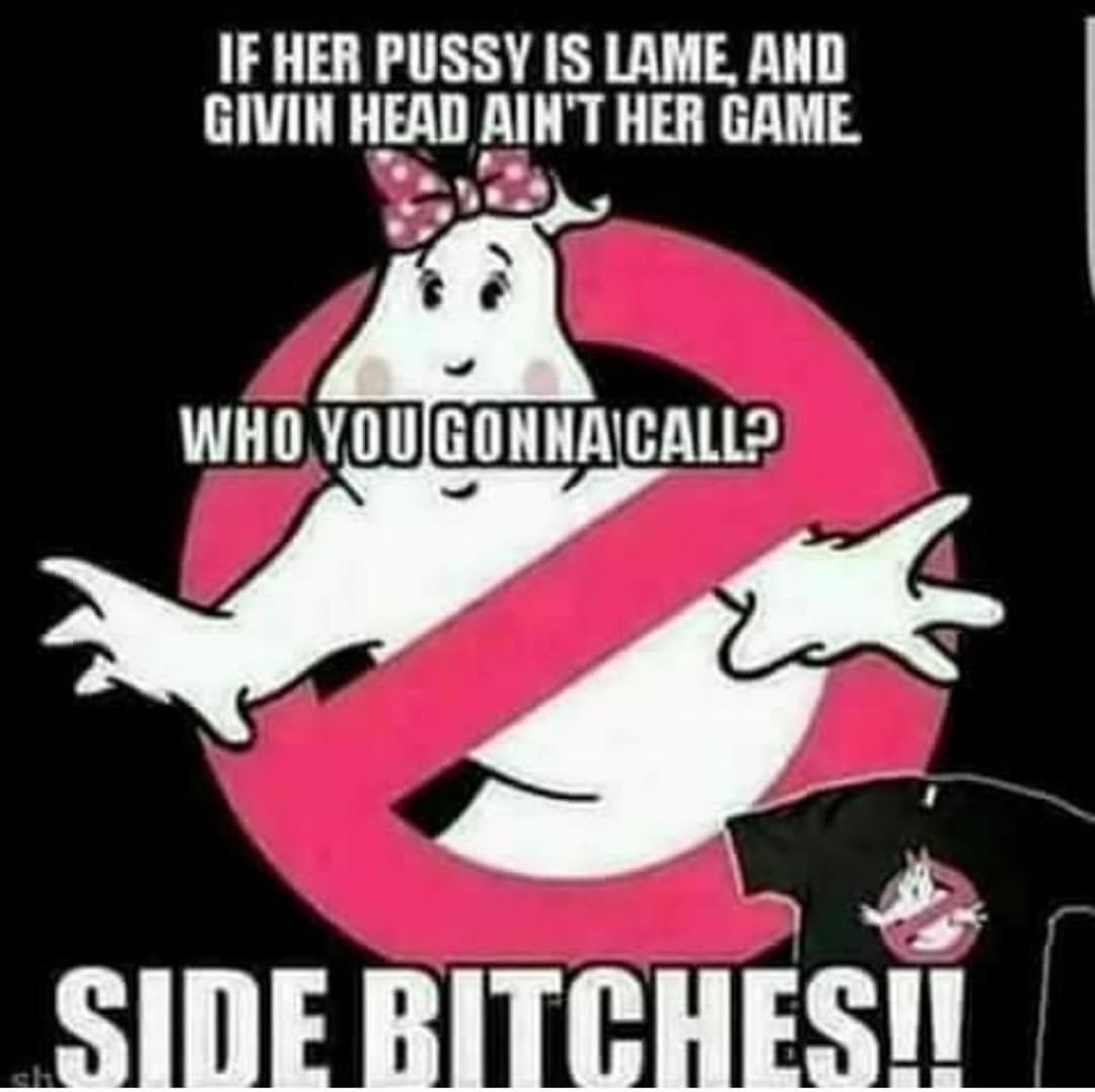 rozay_blue's tweet photo. #WhoYouGonnaCall #SideBitches https://t.co/EZ4l0N7nTO
