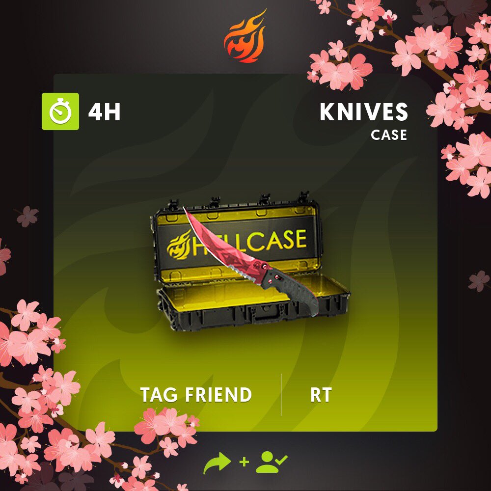 DavReflexlol's tweet photo. 🔥Get daily money https://t.co/wI1Fydr7J6   
🔥Follow us + RT
🔥Tag your friend
💰The prize is Knives Case by 68$!
⏳A winner in 4h! by #hellcasecom via @c0nvey https://t.co/JkMZRCRNXp