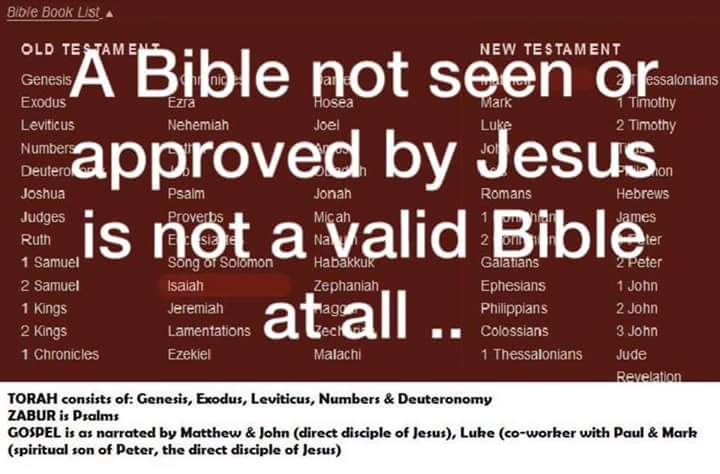 Perfect_Gntlman's tweet photo. @PringoDingo632 @aka_c00lest @MOBO_FA @PaulvsJesus @SpoonMatrix @doubledouble416 @girlofthesword @chriterz @naureens111 @YosamaMohammed @nmys @LazrusPo @JeffHar18906046 @ThesouthernOz @cycloneRanger99 @Halvlza @talkquran @55thparallel @Budrus_Dhuliman @tweetette500 @guidance666 @islam78619 @shaikrehman997 @jcksuift @IDFsoldiergirl @MRazack26 @ChilledFlame99 @MockingSkills @christianos71 @maverickmoisays @Himgalla @DingolaphiDingy @markpolitics4uk @VeronicaTalbot9 @cellphone_thief @Bssssssamkkk @SassySouthern10 @PaulG_Man @IamHeretwitting @Isabell83300559 @flower_kiing @Jeff86259063 @InNautilus @IGiveFukDamn108 @roasted12345 @fatimamamus @alseedra @TheKhidr @AegisBridge @julian_farage The Injeel was given to Isa.
Not Matthew, mark, Luke and John..
And definitely not the psychopathic, genocidal and self proclaimed "apostle" Paul.
Try harder, Cecil.. ๐
#RebukeEvil
#ResistBadIdeas https://t.co/y4G6ftZBW8