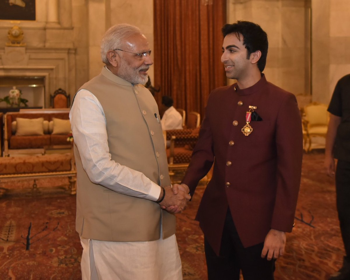 narendramodi's tweet image. 125 crore Indians are proud of the achievements of all those who have been conferred the #PeoplesPadma. Their unique achievements will inspire generations to come.