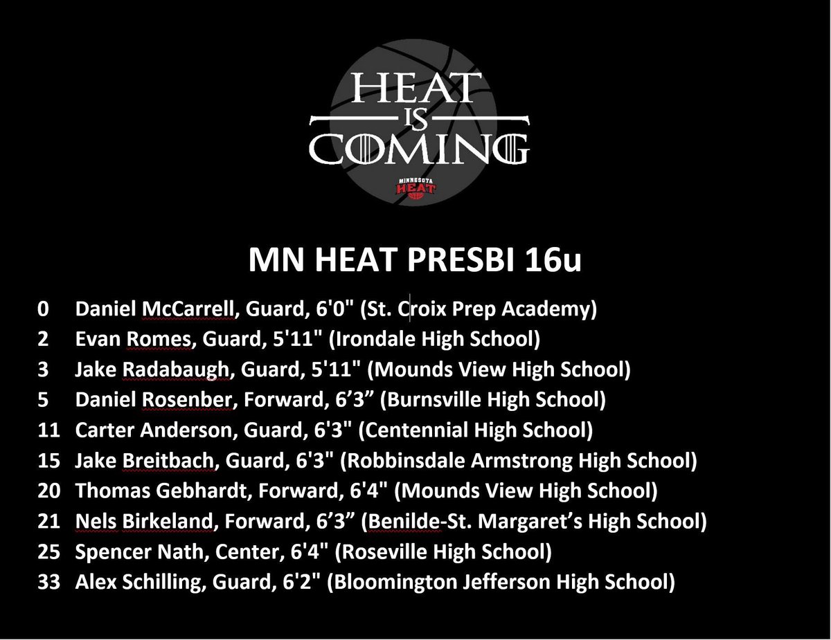 Minnesota Heat tweet media