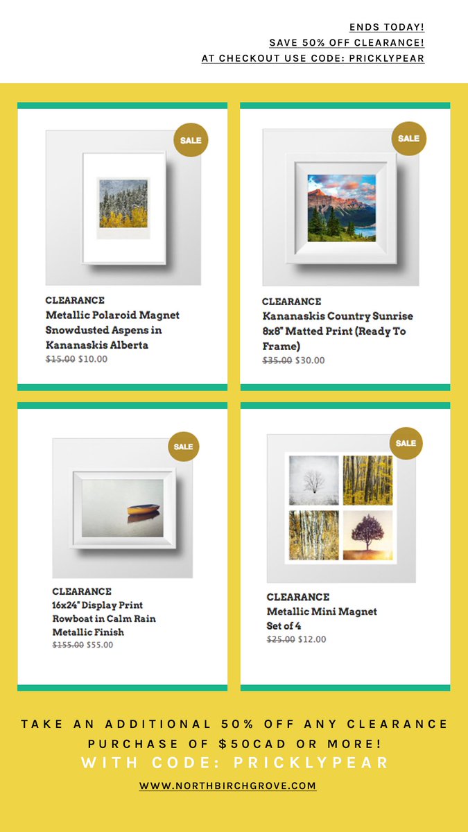 LAST DAY TO SAVE 50% ON CLEARANCE at northbirchgrove.com  - mailchi.mp/2891c1472d6f/s…