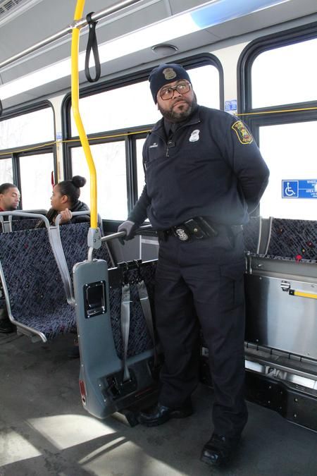wdet's tweet photo. Did you know @RideDDOT will train people + groups on how to take the bus? Our reporter @HerbergRadio went along for the ride with @CoC_SWDetroit. Hear what happened: https://t.co/OfbRCWlhsh @SEMittenTransit @DetroitTransit https://t.co/Vdbwkb4gpf