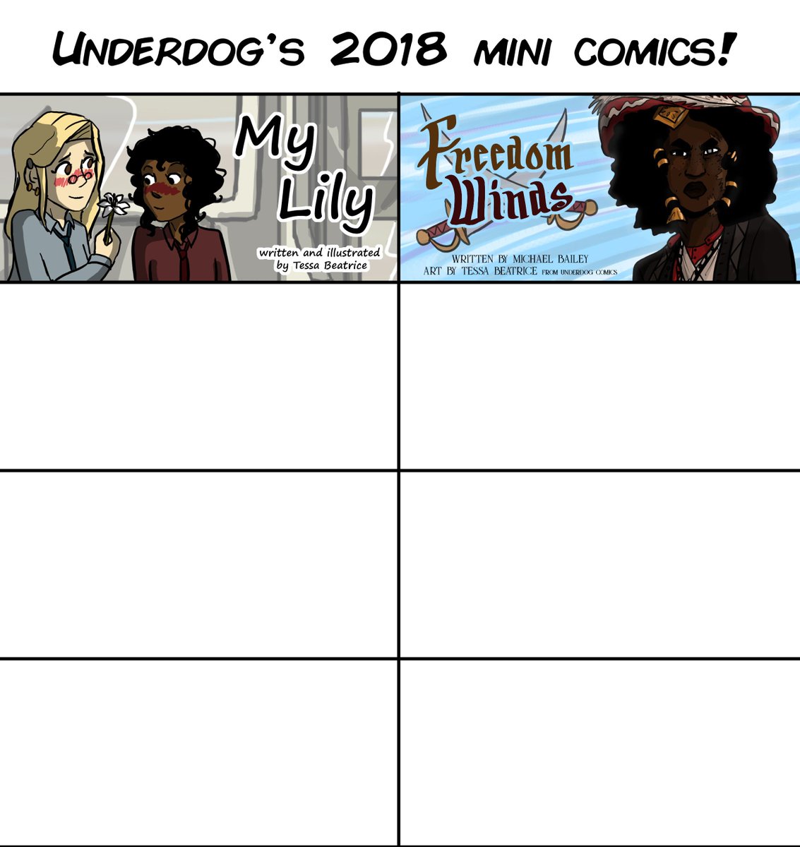 furysforge's tweet photo. Who doesn't like swashbuckling, badass, hella feminist, super diverse, steampunk pirates? You can read Freedom Winds, the second of the 2018 Underdog Mini Comics, here for free: https://t.co/YDhK8vIUZd
#steampunkpirates #diversecharacters #feministpirates https://t.co/Z23uLKVyWH