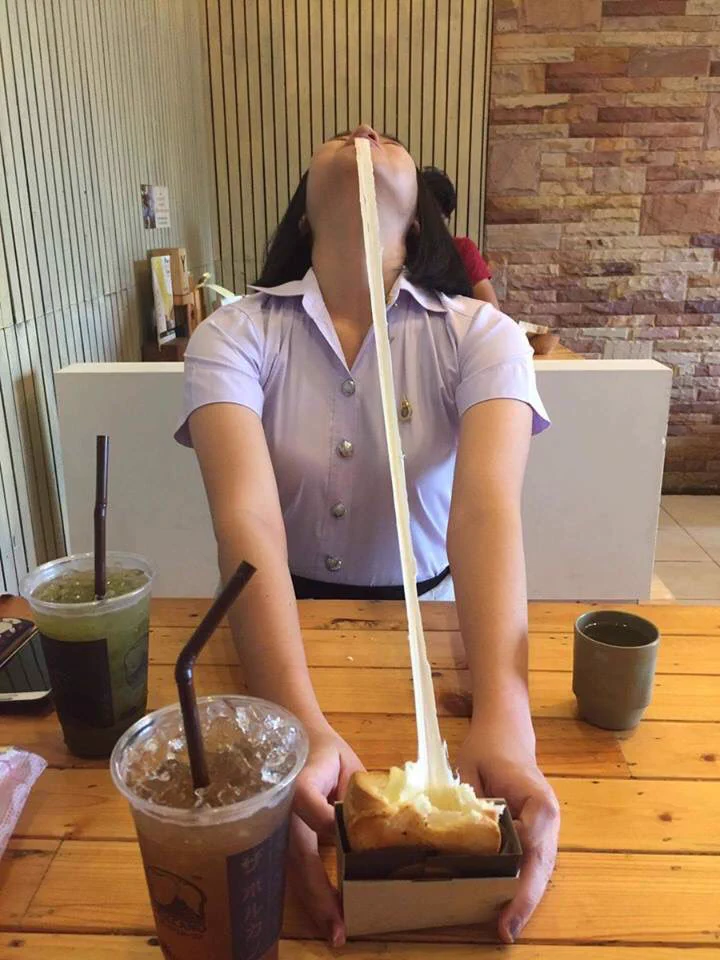 タイはチーズブーム？みんなチーズの伸びを楽しんでいるｗｗｗ