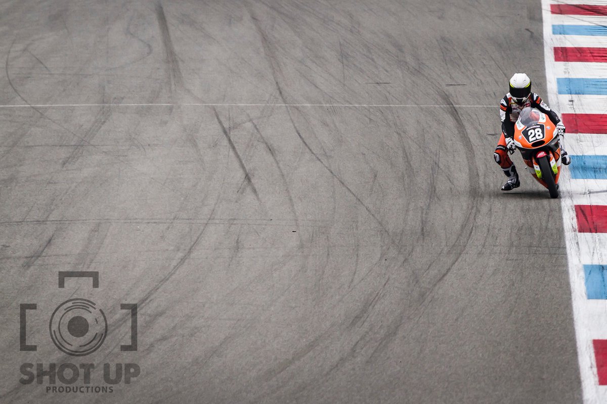 ShotUpProd's tweet photo. He looked very fast and sharp on his birthday, last saturday. Think #loranfaber had a great time during @knmv trainingday at @ttcircuitassen. https://t.co/wxAdzN78SZ