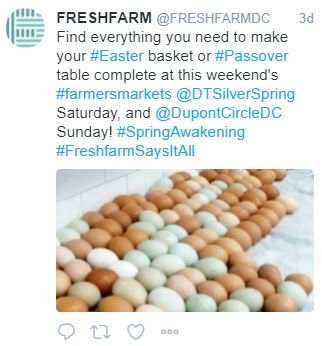 FRESHFARMDupont's tweet photo. @CCA_LangAccess So strange...a photo of farm-fresh eggs! https://t.co/5bKUbo0m3y