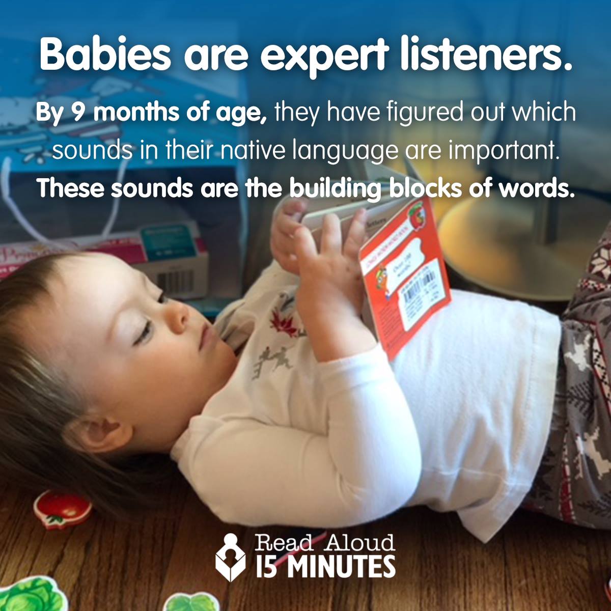 9 month old experts! Incredible! #readaloud #everyday image <a href="/ReadAloud_org/">ReadAloud_org</a>