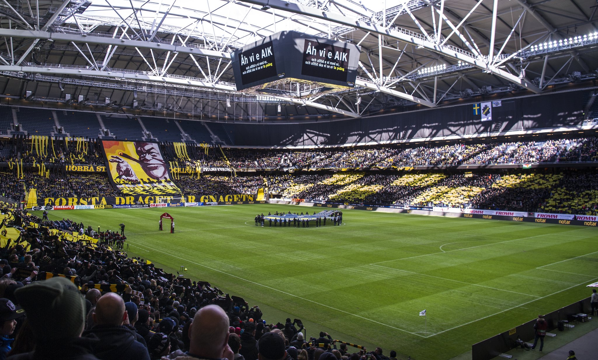 AIK Fotboll on Twitter: "Extra stor eloge till AIK-Tifo ...