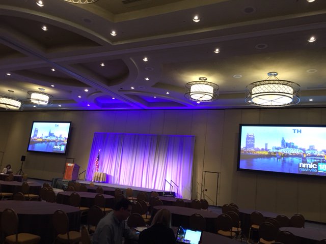 JoinTeamHealth's tweet image. RT @teamhealth: The stage is set here in Music City... see everyone soon!  #NMLC18