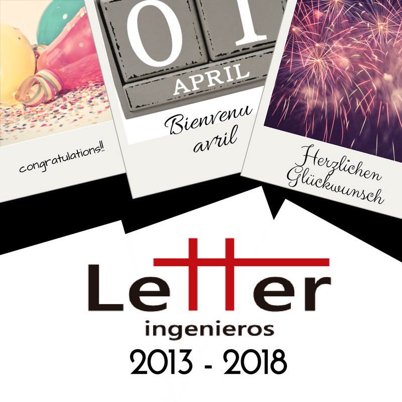 LETTER_INGENIER's tweet photo. 🎉WELCOME APRIL 🎉
En Letter Ingenieros nos encanta el mes de Abril, porque nos vestimos de GALA!!!! ... .. 🤔y NO !!! no es para irnos a la feria !!! 😜😜 ... sino PARA CELEBRAR NUESTRO 5º ANIVERSARIO!!!!!!!
🎉🤩🎈✨🎊🥂🍾🎂... 
#5años #eficienciaenergética #aniversario https://t.co/mi19LKH9Zy
