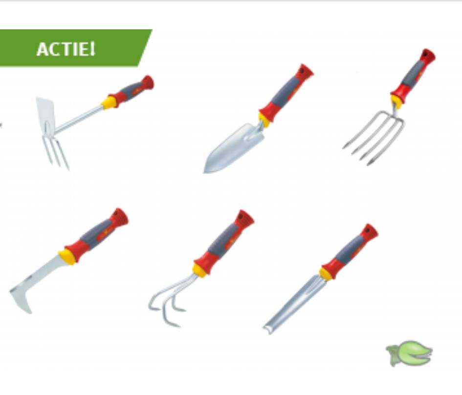 Op = op! Voor slechts €39,99 heb jij al het gereedschap voor een frisse lentetuin in huis. Wees er dus snel bij! 
ow.ly/Kd8k30jgKhc