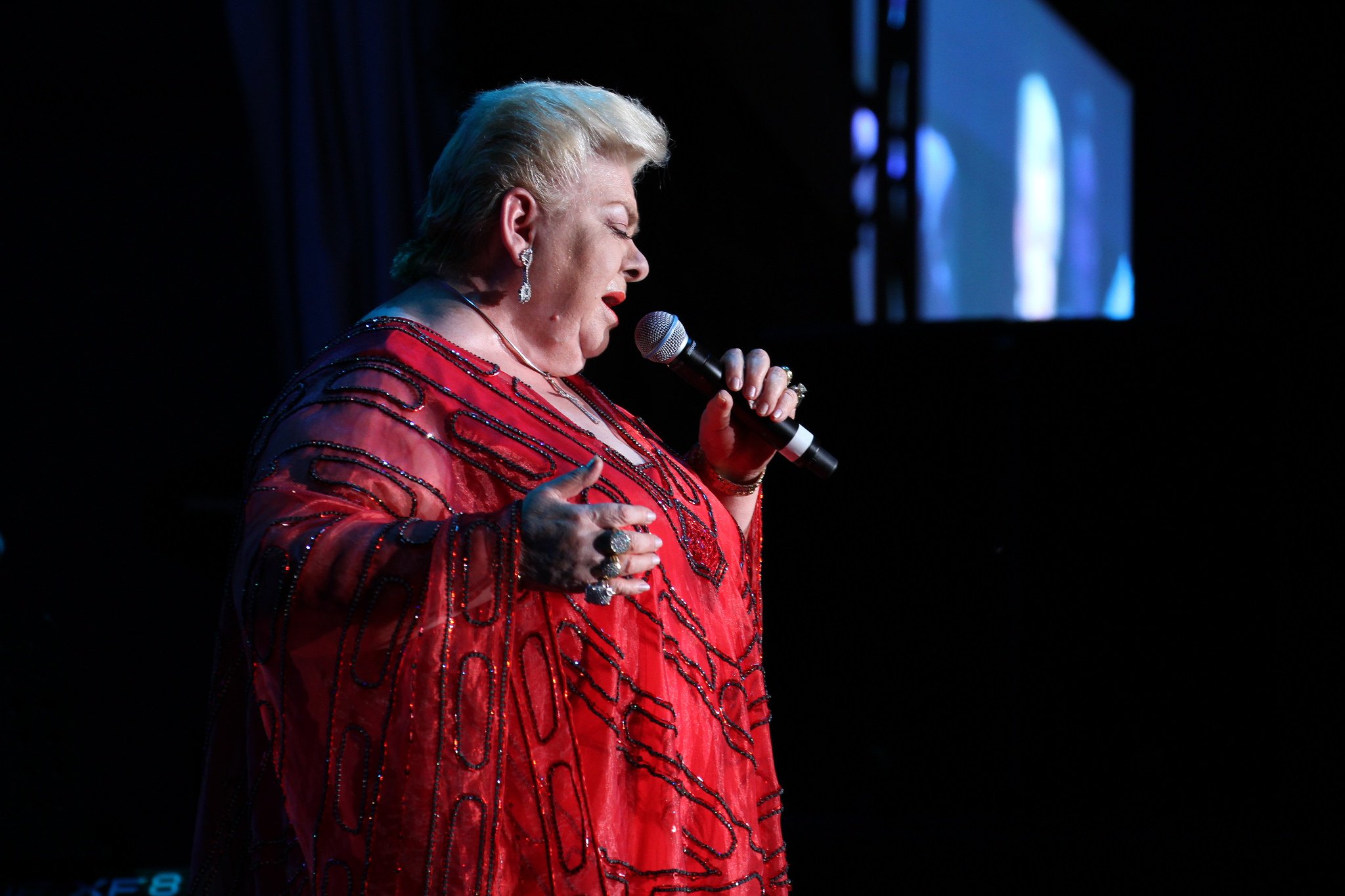 Happy Birthday to Summer Concert Series veteran Paquita la del Bario!

Feliz cumpleaños a Paquita la del Barrio. 