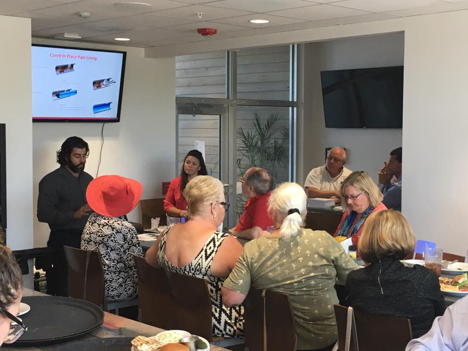 SPT_Tech's tweet image. It was such a pleasure sharing the nitty gritty of #water and #sewer pipes with folks from #PropertyManagement and #HOA at Siesta Key Lunch &amp;amp; Learn @DaiquiriDeck. @FloridaRoofingS @GulfshoreIns @WrightWayES #NatureZonePestControl #ParadiseVentCleaning #LawOfficesOfWellsOlah