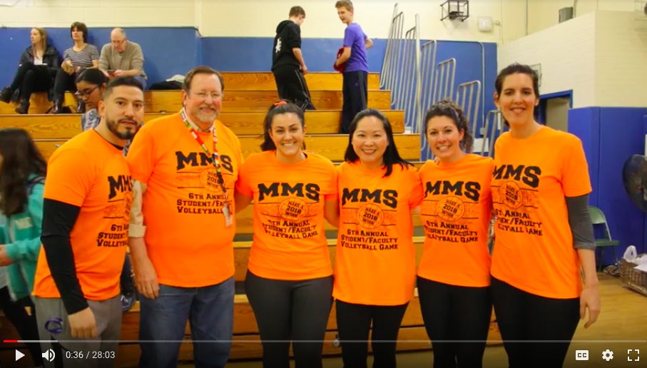 maeward2311's tweet image. World Languages Team representing at the Student/ Faculty Volleyball Game 2018! It was so much fun. Great event for the @MakeAWish Fundraiser. Go #TeamMillburnNJ