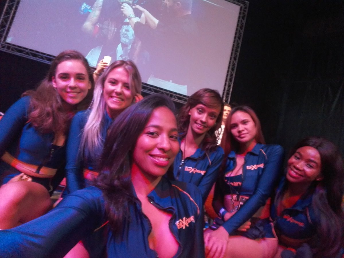 _ASherwood's tweet photo. I am still buzzing that I was a promo girl for BetXchange at #EFC68 Like yo, I've always wanted to be these girls plus I got to see my favourite fighter #GaryJoshua at he's bestππ https://t.co/Qfp1j4N20r